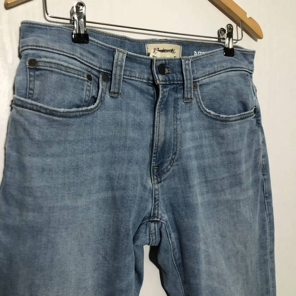 Madewell Jeans Mens 30 30 Blue Athletic Slim Jeans COOLMAX® Denim Homeaway New
